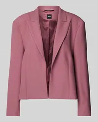 HUGO BOSS Blazer mit offener Vorderseite Modell 'Jashawla Altrosa