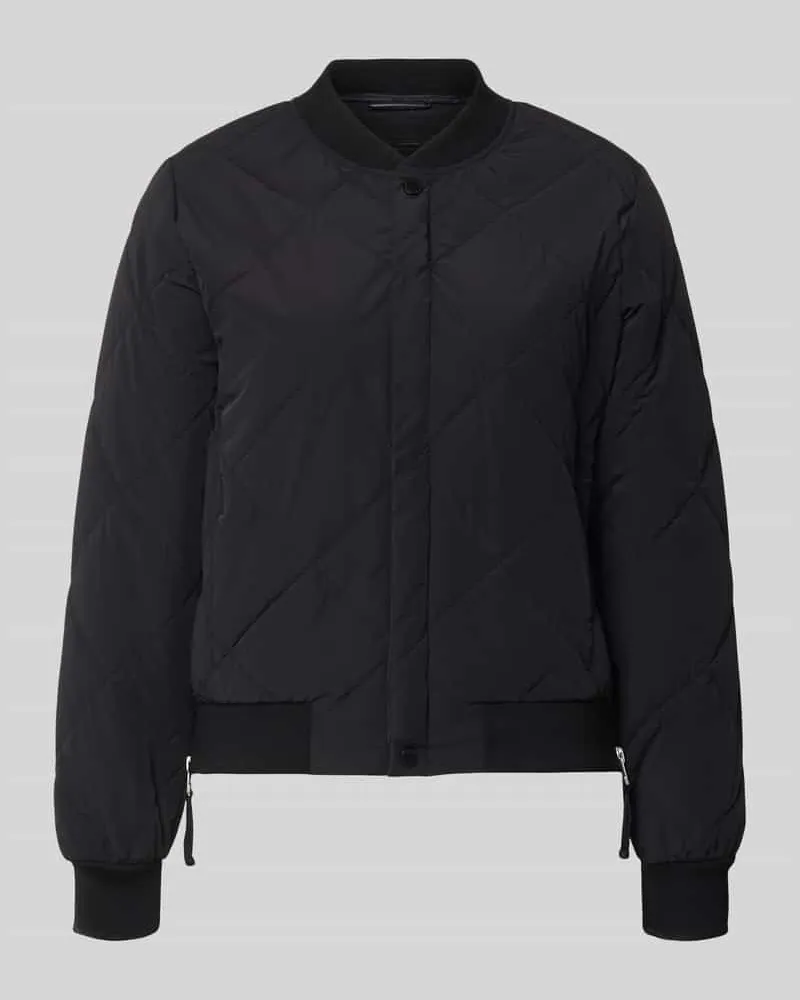 khujo Steppjacke mit Knopfleiste Modell 'ANGE2 Black