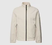 Softshell-Jacke mit Stehkragen