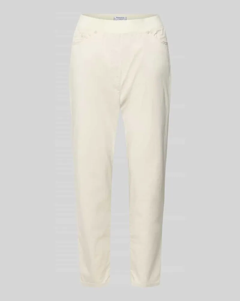 Brax Caprihose mit elastischem Bund Modell 'Pamina Beige