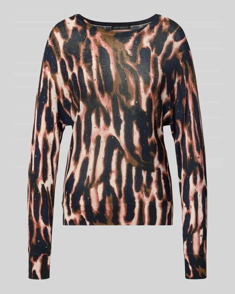 Betty Barclay Longsleeve mit Rundhalsausschnitt Marine