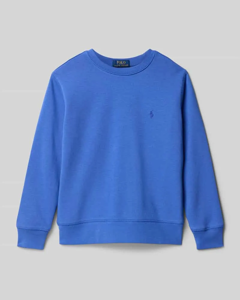 Ralph Lauren Sweatshirt mit Rundhalsausschnitt Blau