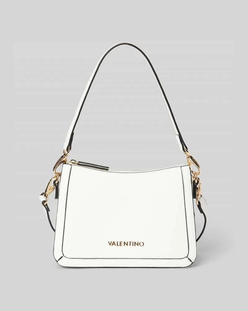 Valentino Garavani Handtasche mit Label-Applikation Modell 'IVY Weiss