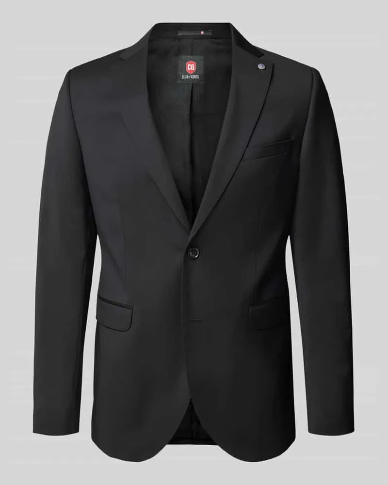 CG Regular Fit 2-Knopf-Sakko Modell 'Colvin Black