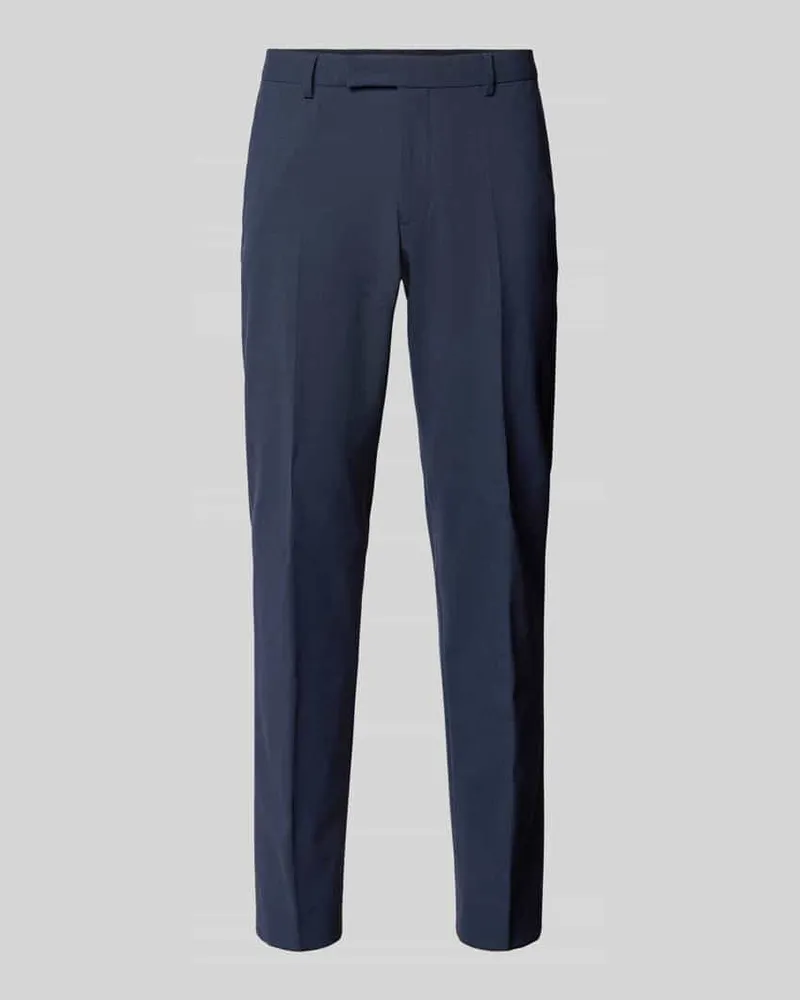 Pierre Cardin Slim Fit Anzughose mit Bügelfalten Modell 'Ryan Marine