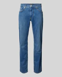 Brax Regular Fit Jeans im 5-Pocket-Design Modell 'Cooper Dunkelblau