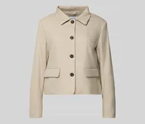Relaxed Fit Jacke mit Viskose-Anteil
