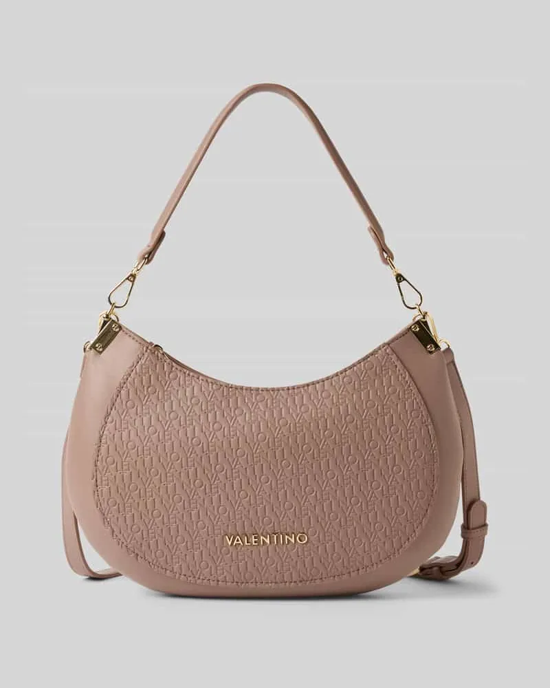 Valentino Garavani Handtasche mit Strukturmuster Modell 'FALAK Taupe