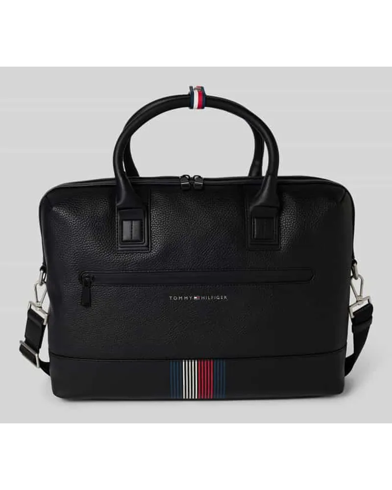 Tommy Hilfiger Handtasche mit Label-Details Modell 'TRANSIT Black