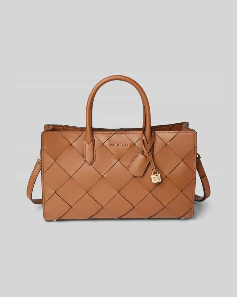 Michael Kors Handtasche mit Strukturmuster Modell 'SCARLETT Camel