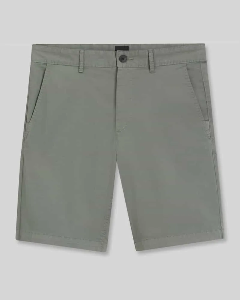 HUGO BOSS Slim Fit Chinoshorts aus Baumwoll-mix Modell 'CHINO-SLIM-SHORTS Schilf