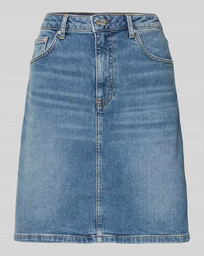 Gant Jeansrock mit Eingrifftaschen Blau