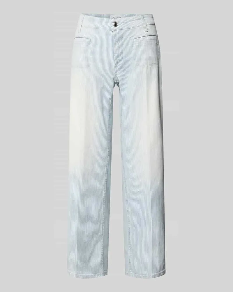 Cambio Jeans in verkürzter Passform Modell 'TESS Bleu