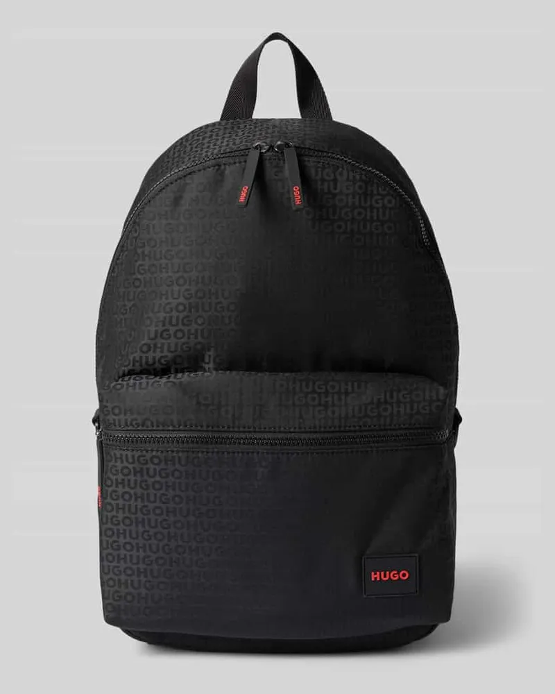 HUGO BOSS Rucksack mit Label-Detail Modell 'Ethon_JQ Black