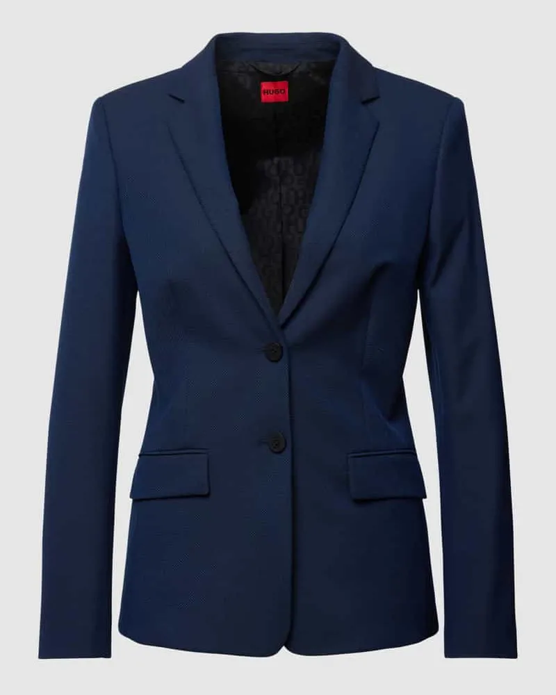 HUGO BOSS Blazer mit Reverskragen Modell 'Adalas Marine