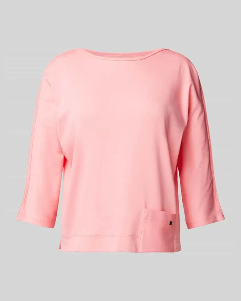 Marc Cain T-Shirt mit 3/4-Arm Pink
