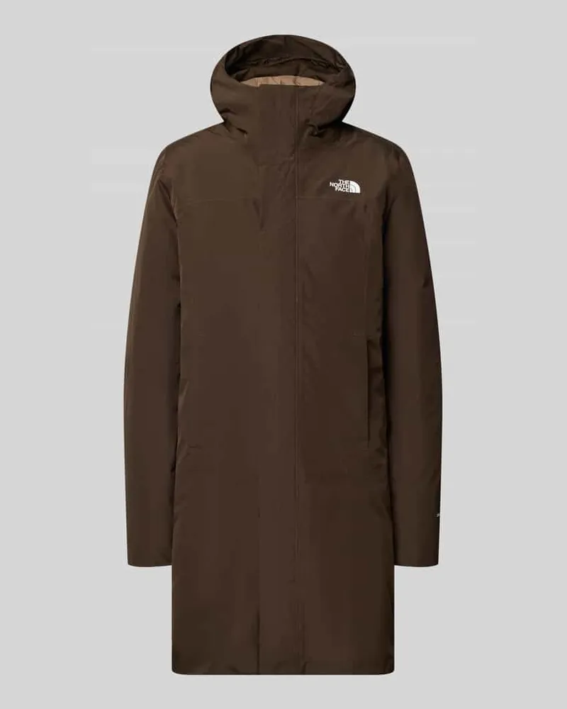 The North Face Mantel mit Logo Modell 'SUZANNE TRICLIMATE 2.0 Dunkelbraun