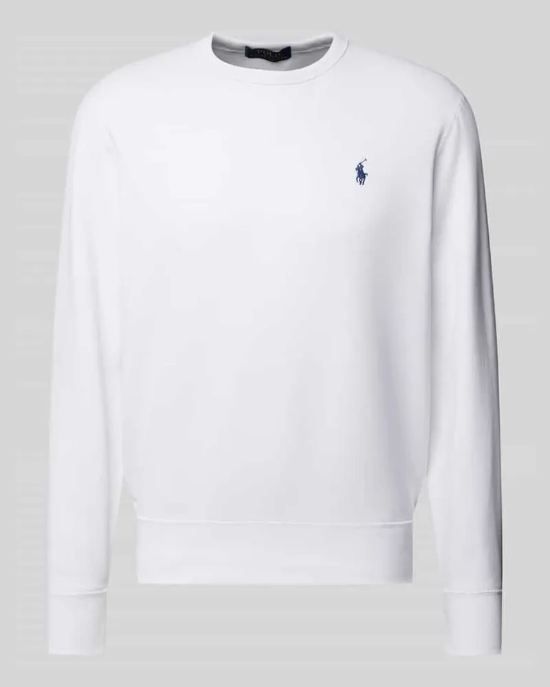 Ralph Lauren Sweatshirt mit Rundhalsausschnitt Weiss