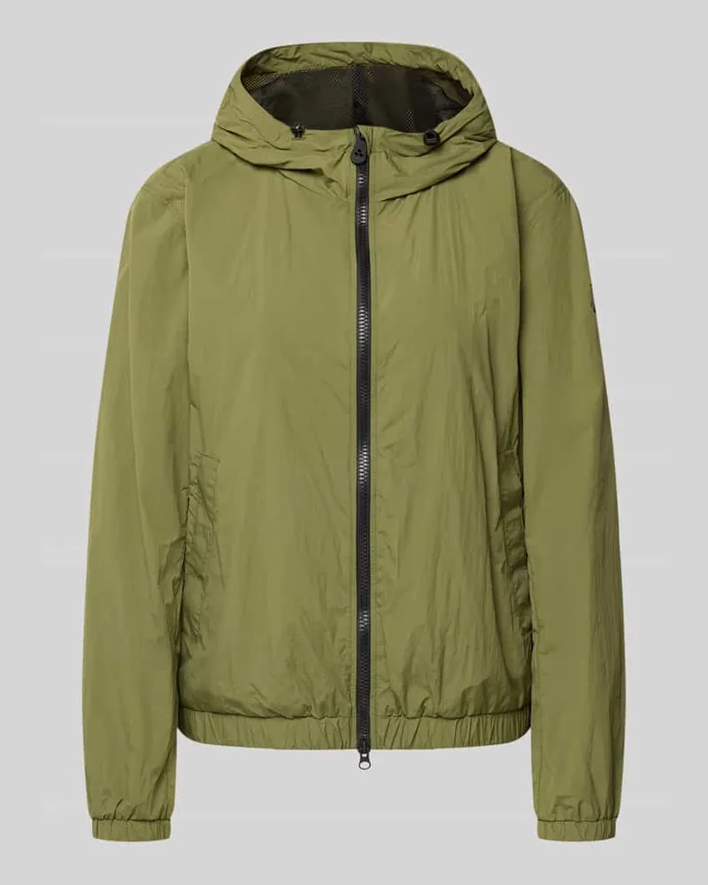 Peuterey Regular Fit Jacke mit Kapuze Modell 'Nigle Oliv