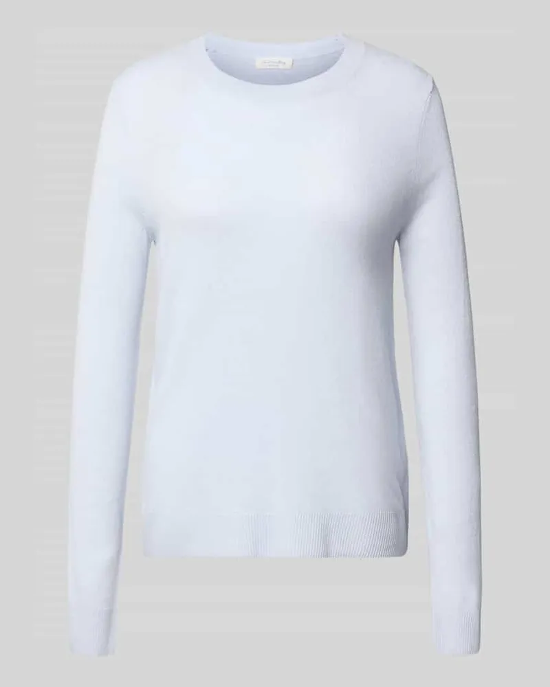 Christian Berg Strickpullover aus reinem Kaschmir Hellblau