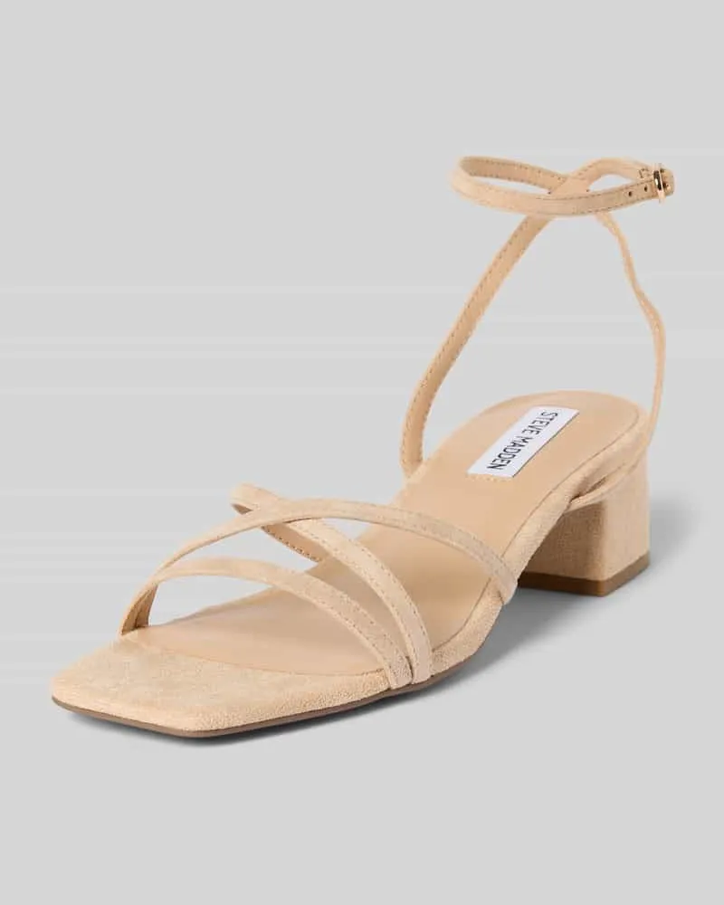 Steve Madden Sandalette aus Leder mit Blockabsatz Modell 'GLEAMS Sand
