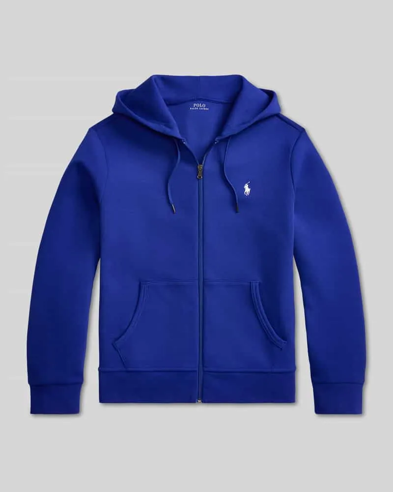 Ralph Lauren Regular Fit Sweatjacke aus Baumwoll-Mix Royal