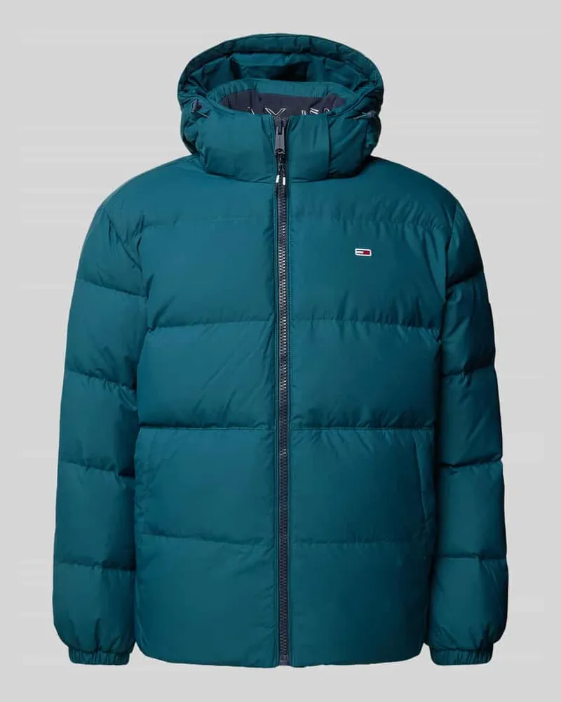 Tommy Hilfiger Regular Fit Daunenjacke mit Federanteil Petrol