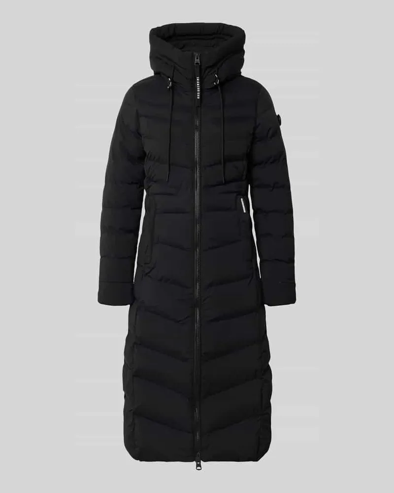 khujo Steppmantel mit Eingrifftaschen Modell 'INGRAM Black