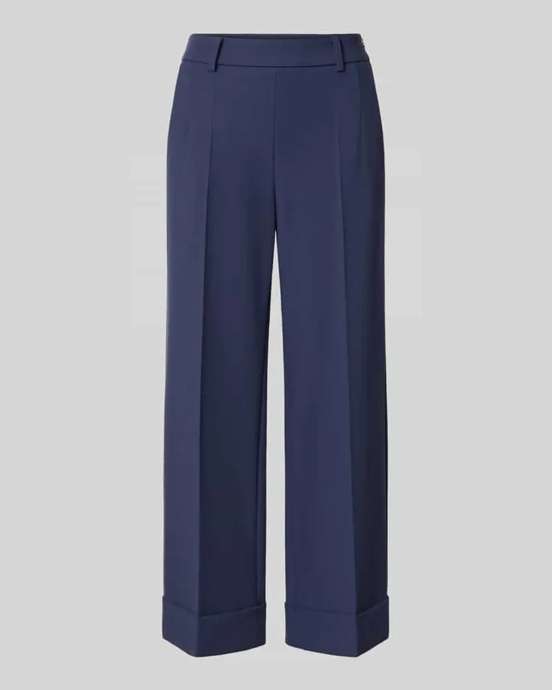 windsor. Wide Fit Hose mit Viskose-Anteil Bleu