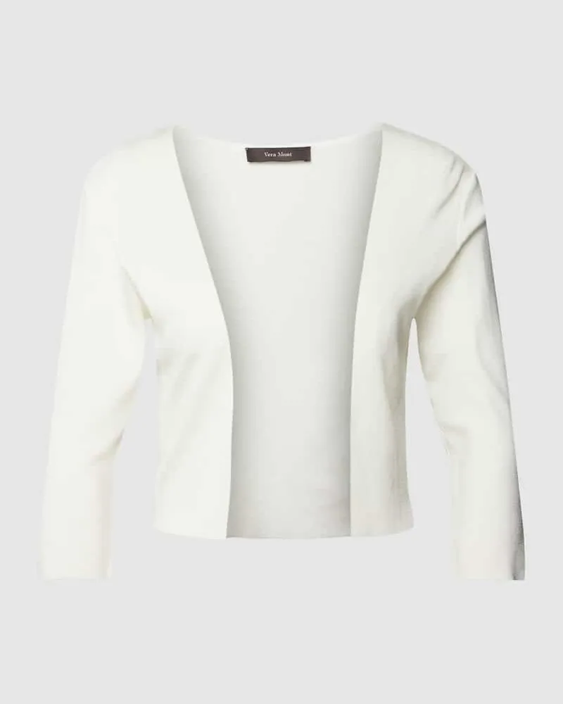 Vera Mont Regular Fit Bolero aus Viskose-Mix Offwhite