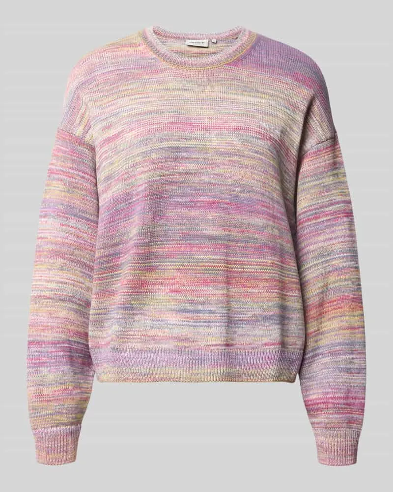 Carhartt WIP Strickpullover mit überschnittenen Schultern Modell 'Keenan Lila