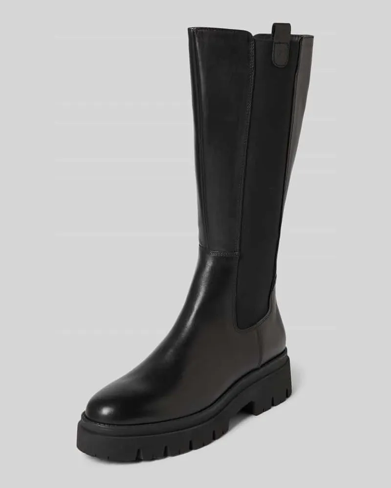 Tamaris Stiefel aus echtem Rindsleder Black