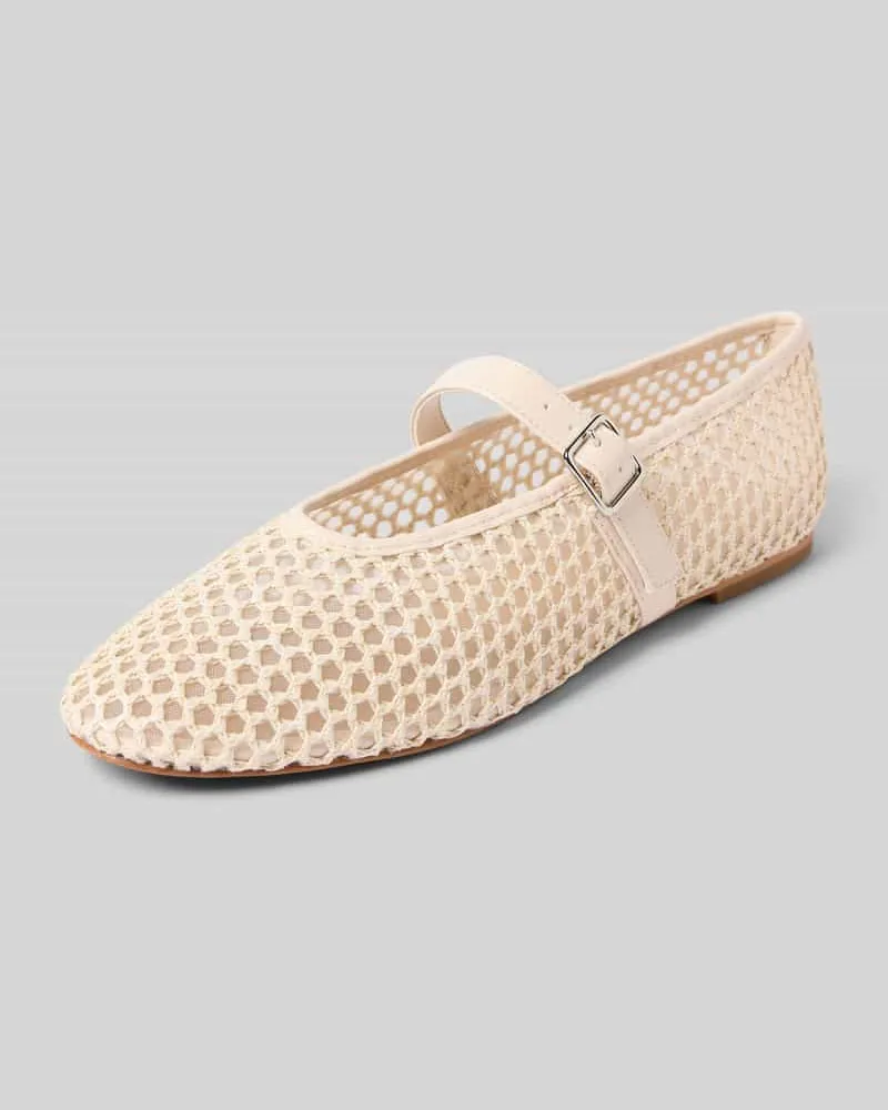 Inuovo Ballerinas mit glatter Sohle Offwhite