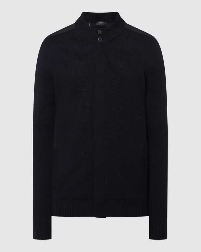 Maerz Strickjacke mit Woll-Anteil Marine