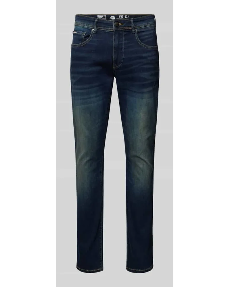 Petrol Industries Slim Fit Jeans im 5-Pocket-Design Jeansblau