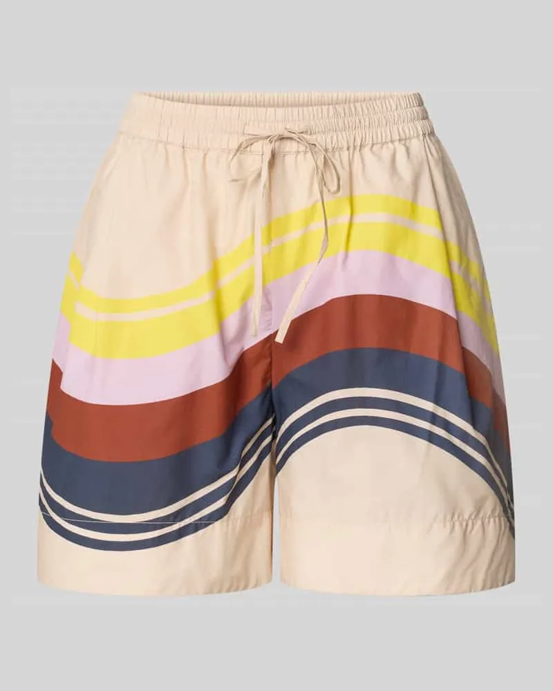 Essentiel Regular Fit Chinoshorts aus reiner Baumwolle Sand