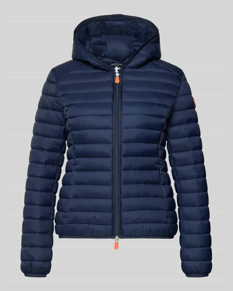 Save The Duck Steppjacke mit Kapuze Modell 'DAISY Dunkelblau