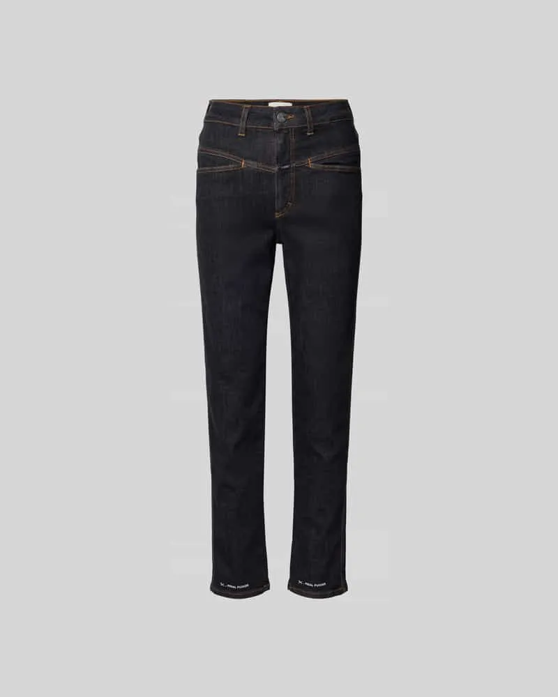 Closed Jeans mit Eingrifftaschen Dunkelblau