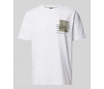 T-Shirt mit Label-Print Modell 'Teebero