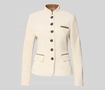 Blazer mit Strukturmuster