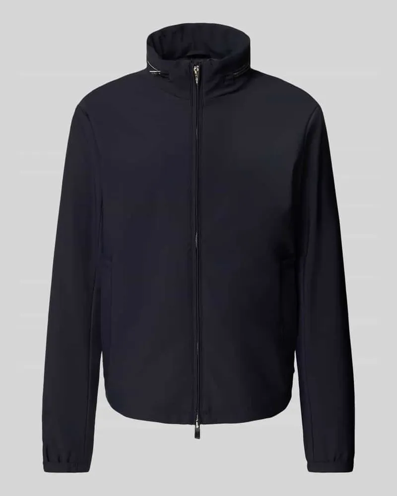 Emporio Armani Jacke mit Stehkragen und Zweiwege-Reißverschluss Marine