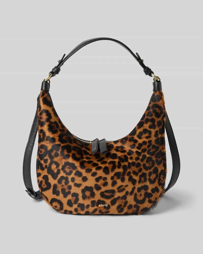 Abro Hobo Bag aus echtem Leder Modell 'TEMI Hellbraun