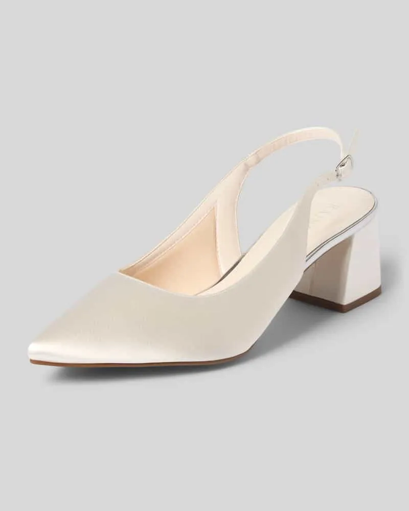 Rainbow Club Pumps mit Blockabsatz Modell 'Hazel Offwhite