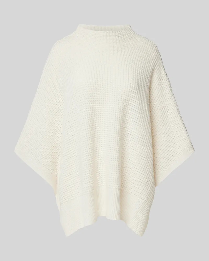 windsor. Strickpullover mit Stehkragen Offwhite