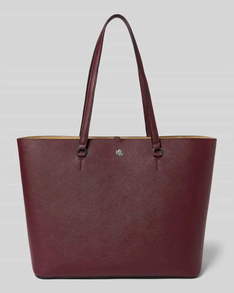 Ralph Lauren Handbag mit Logo-Applikation Bordeaux