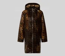 Regular Fit Regenmantel mit Allover-Logo-Print Modell 'Nilla