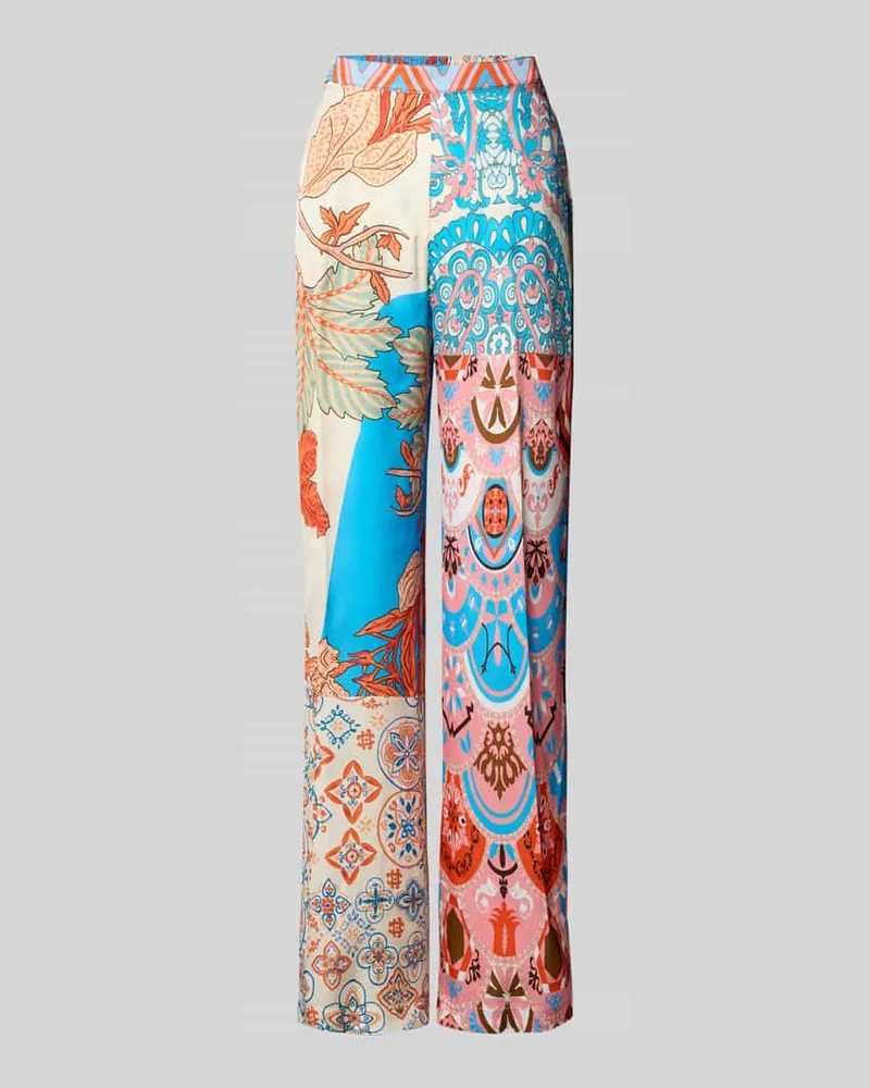 White Label Straight Leg Stoffhose mit Eingrifftaschen Orange
