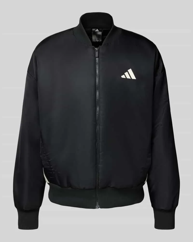 adidas Bomberjacke mit Reißverschluss Black