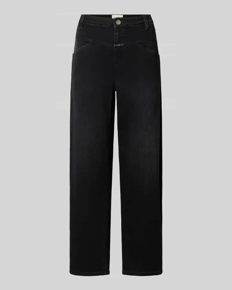 Closed Barrel Fit Jeans mit Label-Detail Modell 'STOVER-X Anthrazit