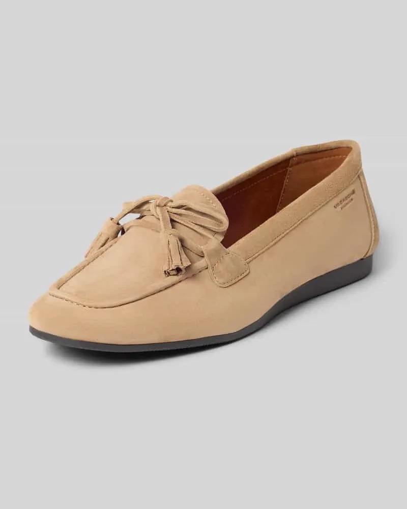 Vagabond Loafer aus echtem Veloursleder Modell 'HILLARY Sand